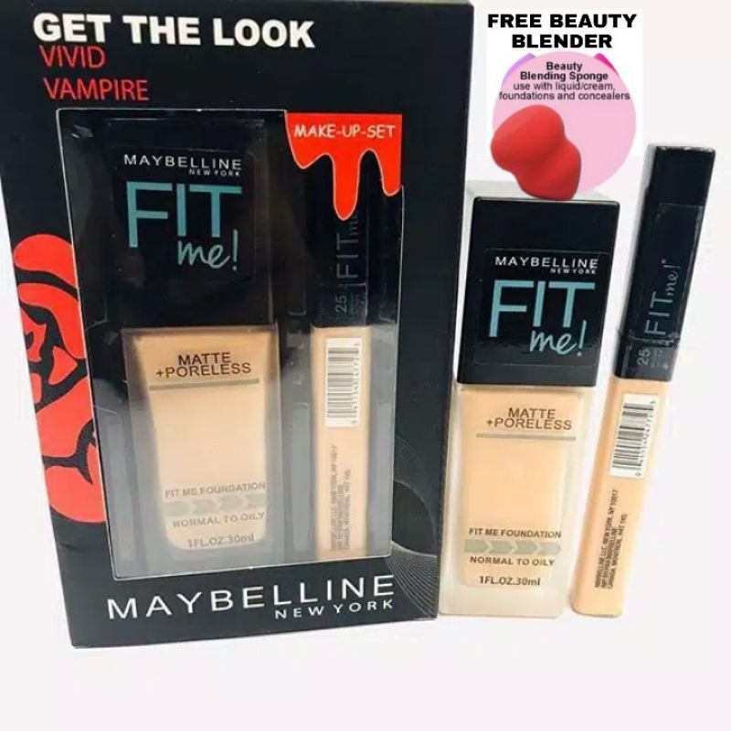 Maybelline Foundation Concealer Fit Me Vivid Vampire