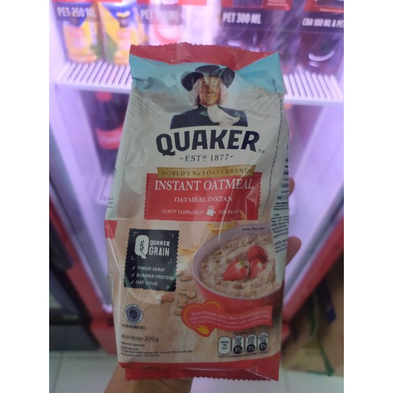 

Quaker Instant Oatmeal 200g