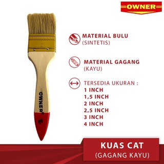 Kuas cat OWNER Tembok 633 Putih TERMURAH