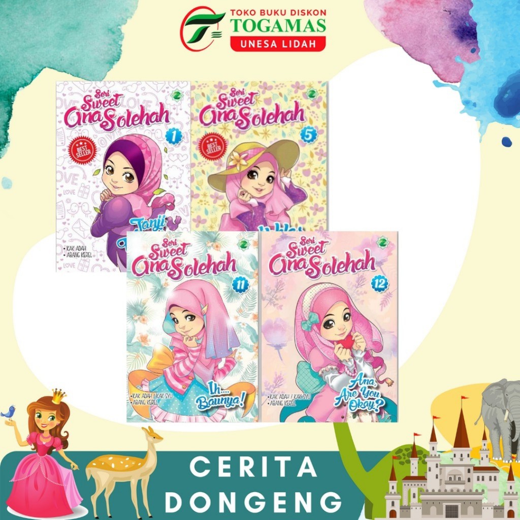 BUKU ANAK - SERI SWEET ANA SOLEHAH