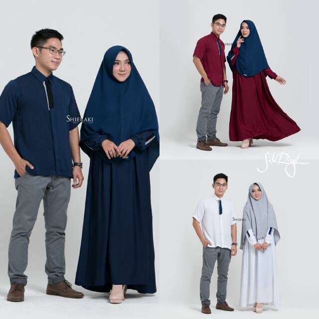 Dress Koko Sevilen by Sheraki / set couple by shieraki /Sevilen shieraki /Gamis Couple