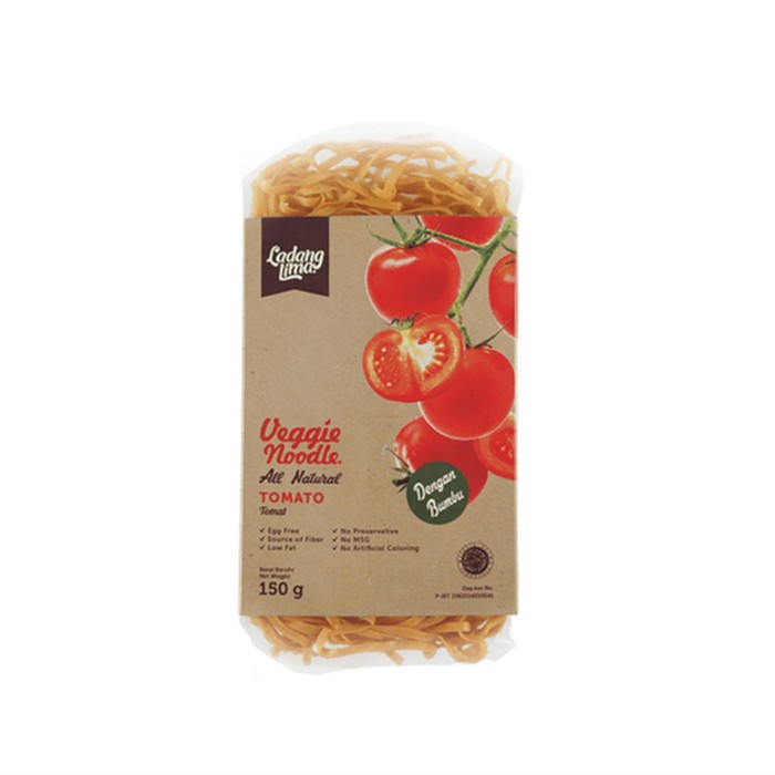 

LADANG LIMA VEGGIE NOODLE TOMATO 150G