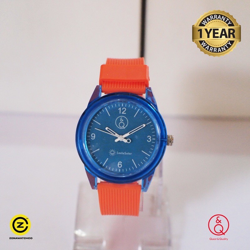 Q&Q Smile Solar Sport Watch Fancy
