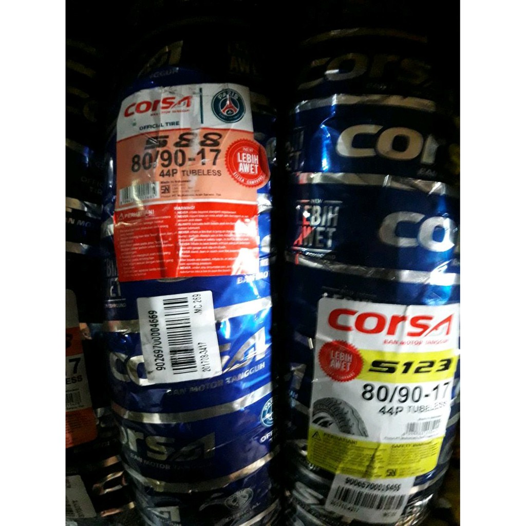 Ban Corsa Tubeless 80 90-17