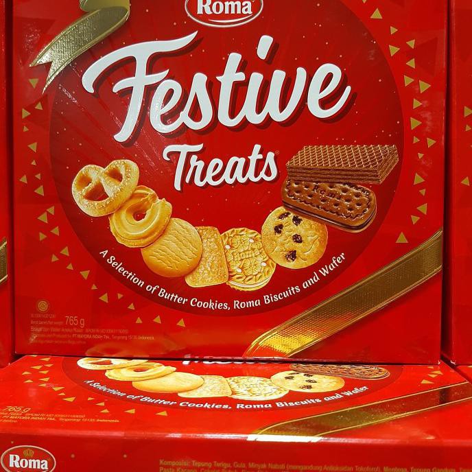 

Best Seller Biskuit Roma Festive Treats 765Gr Ius