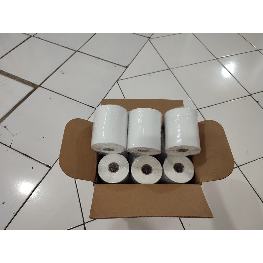 LABEL STICKER THERMAL 100 X 150 BARCODE 100X150 UKURAN A6