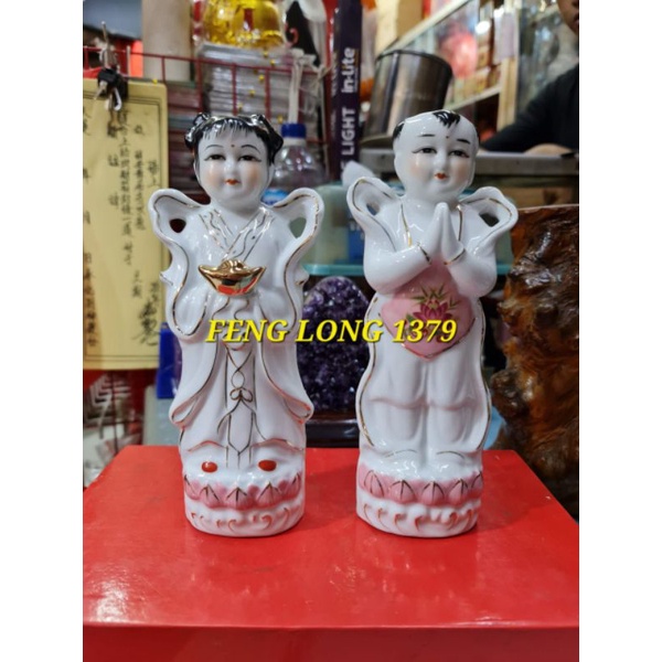 Rupang Pendamping Guan Yin 8 Inch Keramik