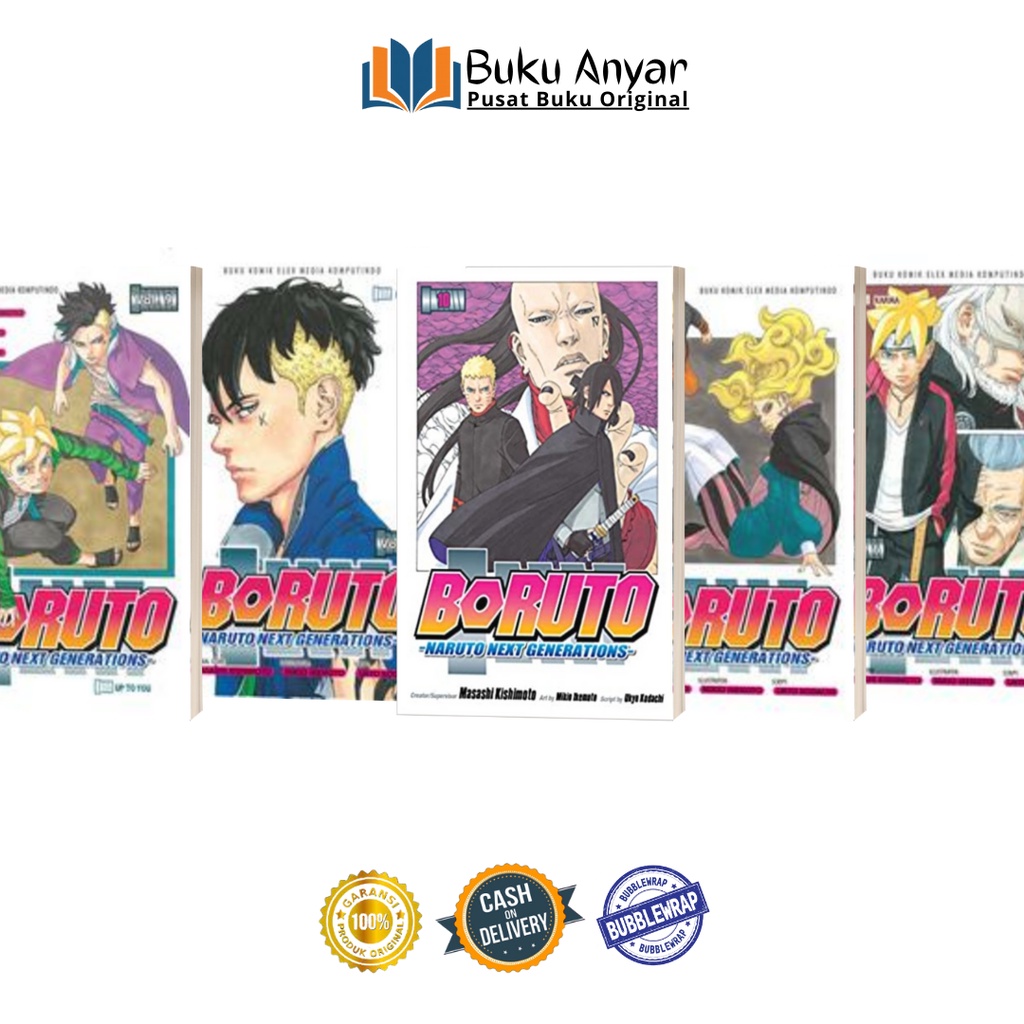 KOMIK Boruto  Naruto Next Generation Vol. 1 2 3 4 5 6 7 8 9 10 11 12 13 14