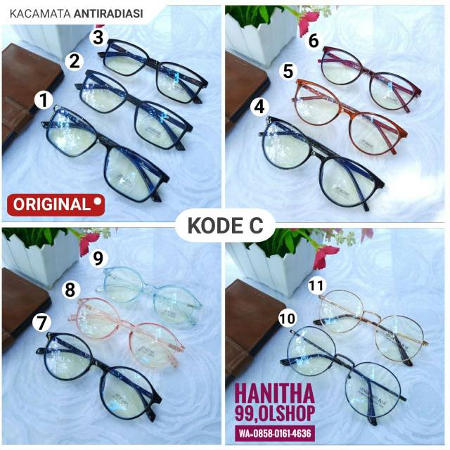 Kacamata anti radiasi original