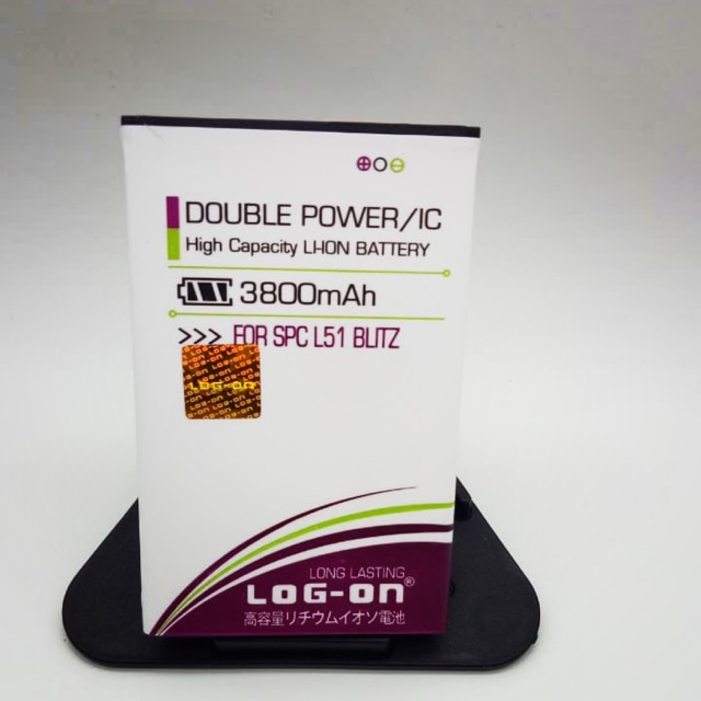 BATERAI SPC L51 BLITZ - LOG ON DOUBLE POWER BATTERY BATRE