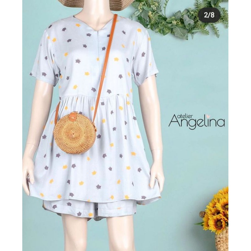 Jenna Pajamas Cat Head by Atelier Angelina