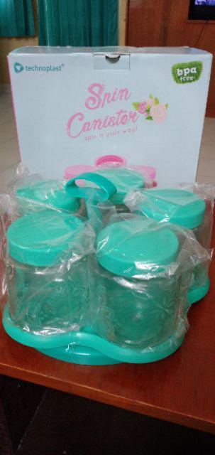 Toples Lebaran Putar Cantik/nobanana Spin Canister Set