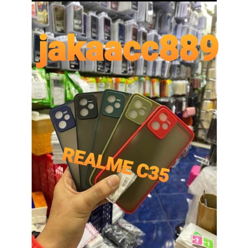 CASE HP AERO CESING SLIKON HP MYCUSS PELINDUNG CAMERA REALME C35