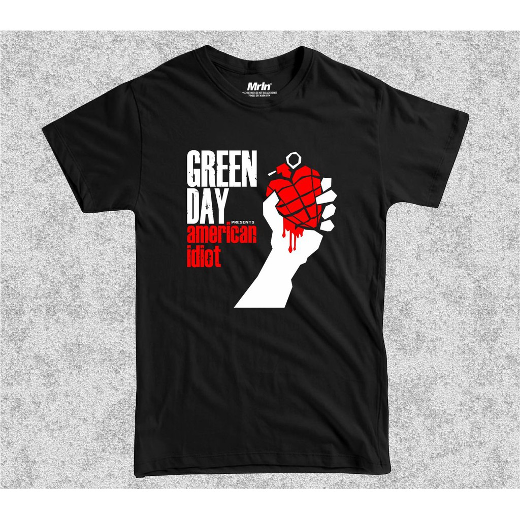 KAOS MUSIK GREEN DAY ''AMERICAN IDIOT''
