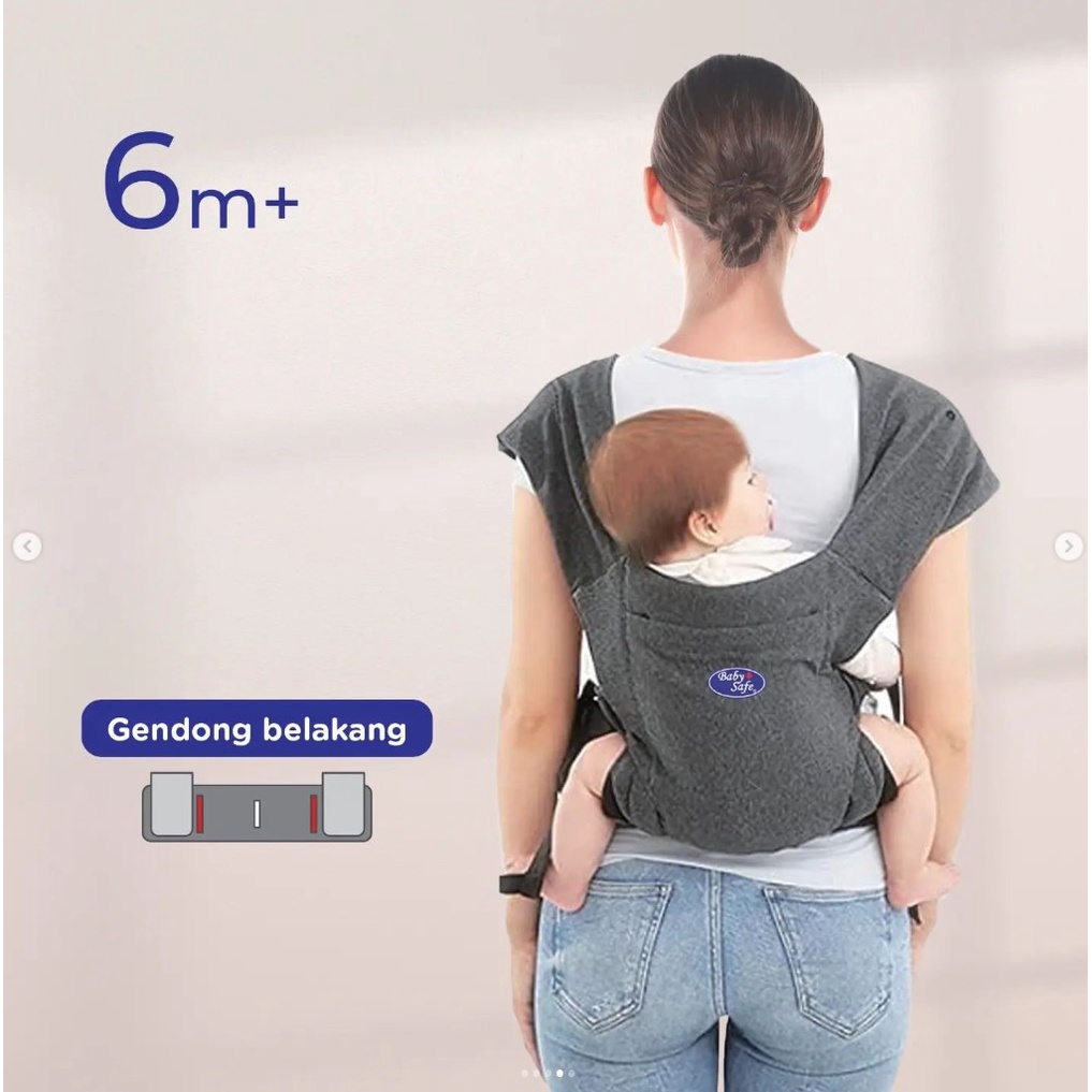 Baby Safe BC010 M-Shaped Carrier | Gendongan Bayi