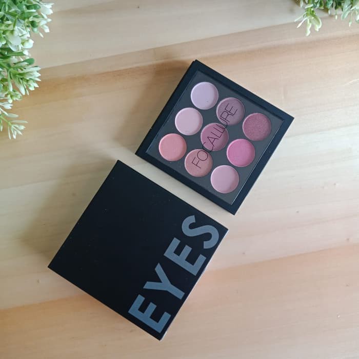 Focallure Eyeshadow Palette 09 Colors [ # 01 ] BPOM Original