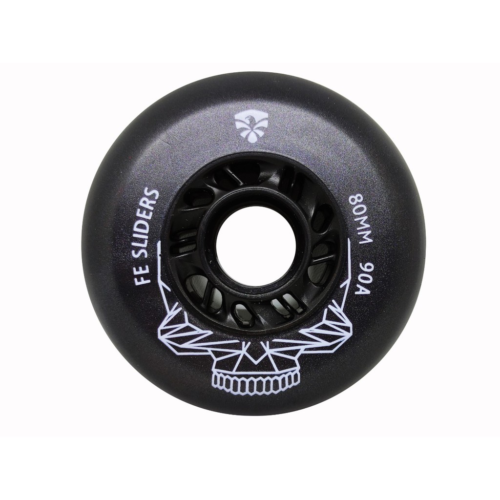 Roda Sepatu Roda Flying Eagle Sliders Hitam isi 4 biji