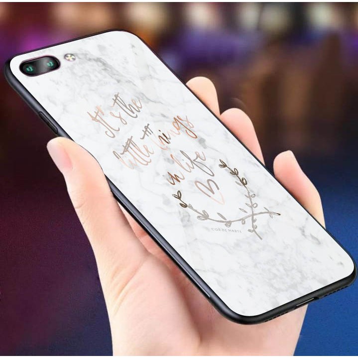 [K33] Soft Case Glass Marble For Oppo/Vivo/Xiaomi/Samsung/Iphone/Realme
