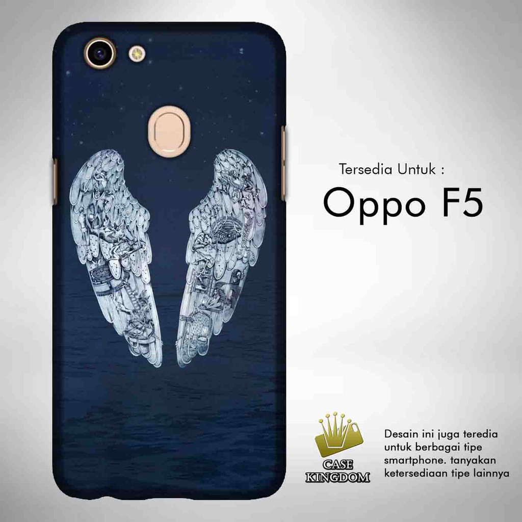 Coldplay 2 Casing Custom Hardcase Oppo F5 Case Cover