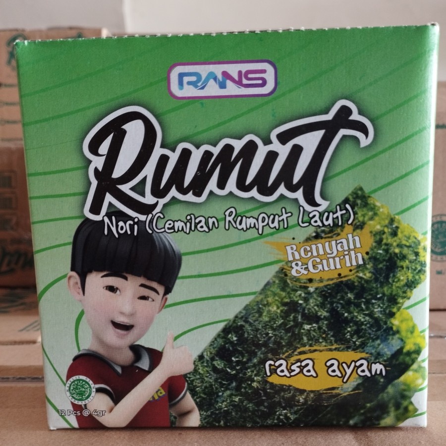 

rans rumut nori cemilan rumput laut box