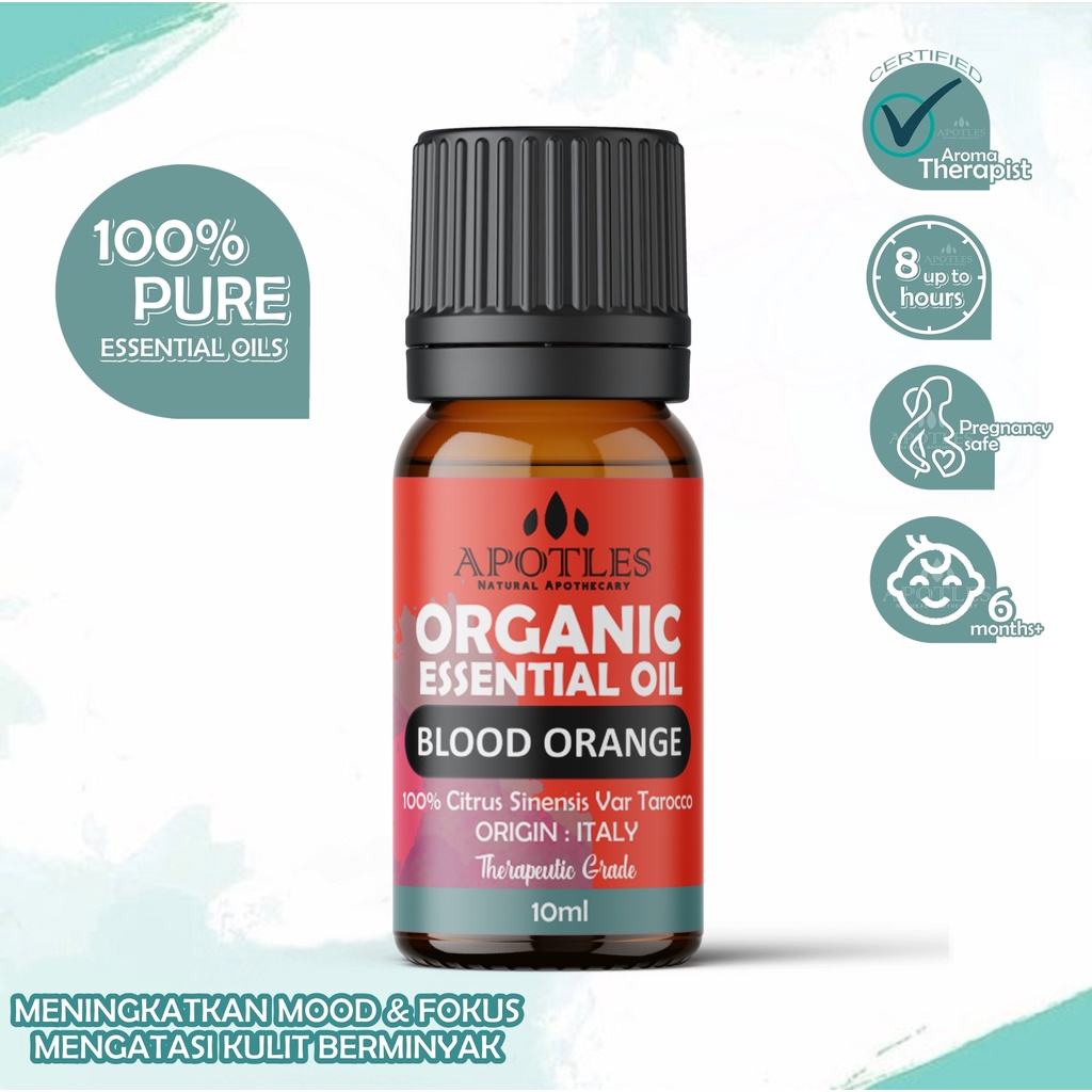 Blood Orange Essential Oil - Minyak Aromaterapi Jeruk Darah 10ml