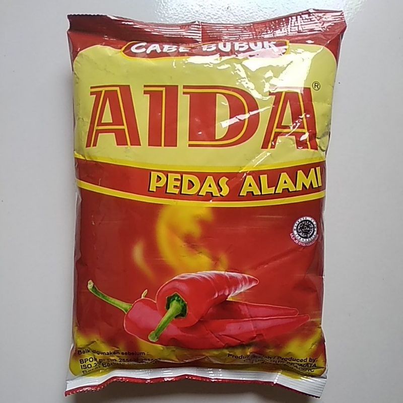 

~MOS~ Cabe Bubuk Aida 500 g. Bumbu Tabur Pedas. Bumbu Masak. Bumbu Pedas