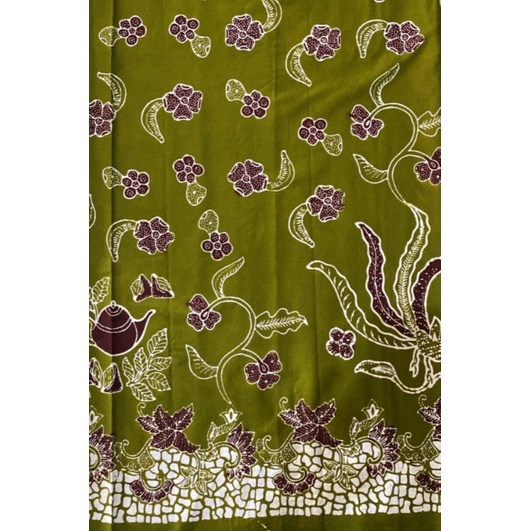 kain Batik tegalan motif poci tahu aci