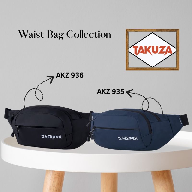 ARGL Tas Selempang Waistbag Pria Anti Air Tas Pinggang Cowok Kecil Waterproof