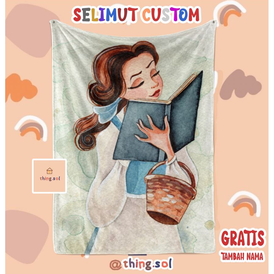 Selimut Disney Series Princess Girl