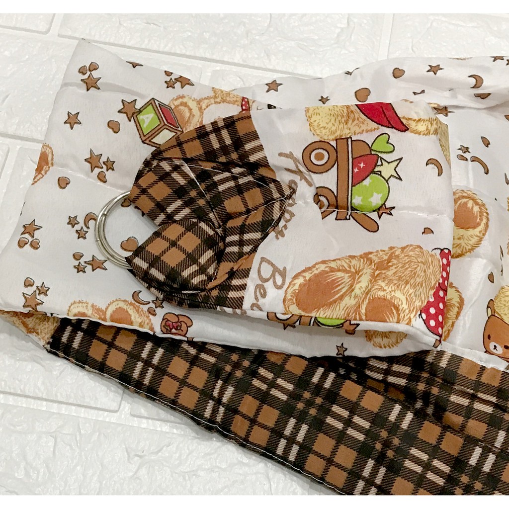 BAYIe - Gendongan Bayi/Anak Samping Motif BEAR DACHI