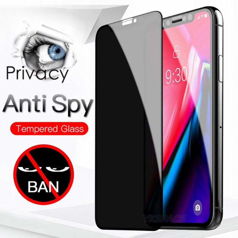 TEMPERED GLASS FULL ANTI-SPY IPHONE 6/6S/6G/6+/6S PLUS/7/7+/8/8+/X/XS/XR/XS MAX/11/11PRO/11PRO MAX/12/12PRO/12PRO MAX/13/13PRO/13PRO MAX/14/14PRO/14 MAX/14PRO MAX/14 PLUS/SE 2020