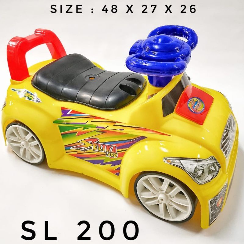 Mainan Mobil Polisi Dorong Mobil Polisi Anak Mobil Polisi Bisa Di Duduki Mobil Mobilan Polisi SL 200