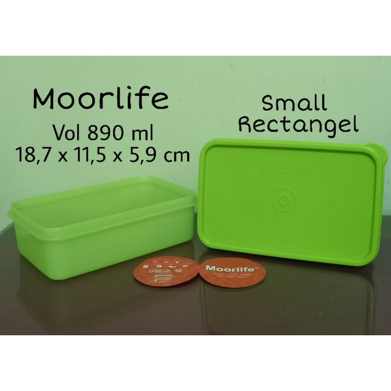 Kotak Makanan Small Rectangel Moorlife
