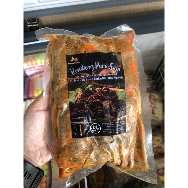 

Rendang Daging / Paru Sapi