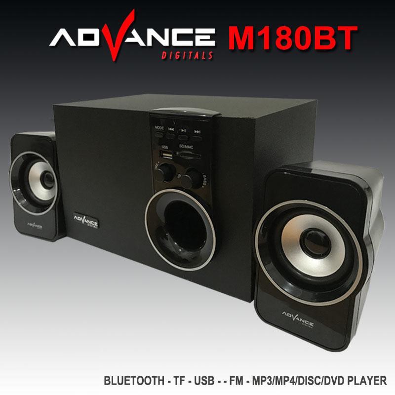 Advance M180BT - Multimedia Speaker with Subwoofer System | Garansi Resmi Advance