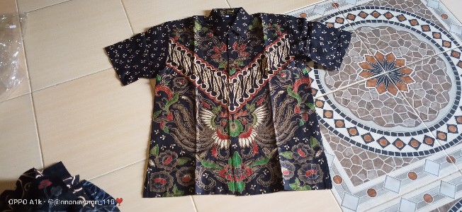 Wirayudha Pendek Kemeja Batik Pria Full Furing Katun Primisima
