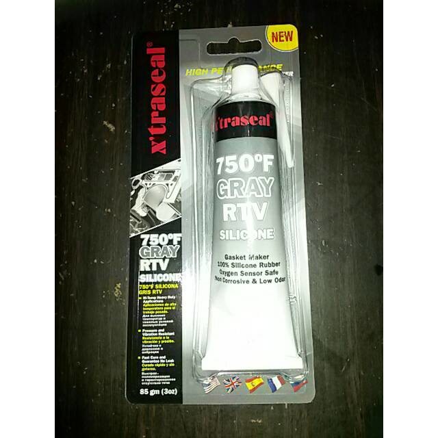 

Lem Gasket / Lem Silicone RTV X'traseal Gray / Abu-Abu 85gr