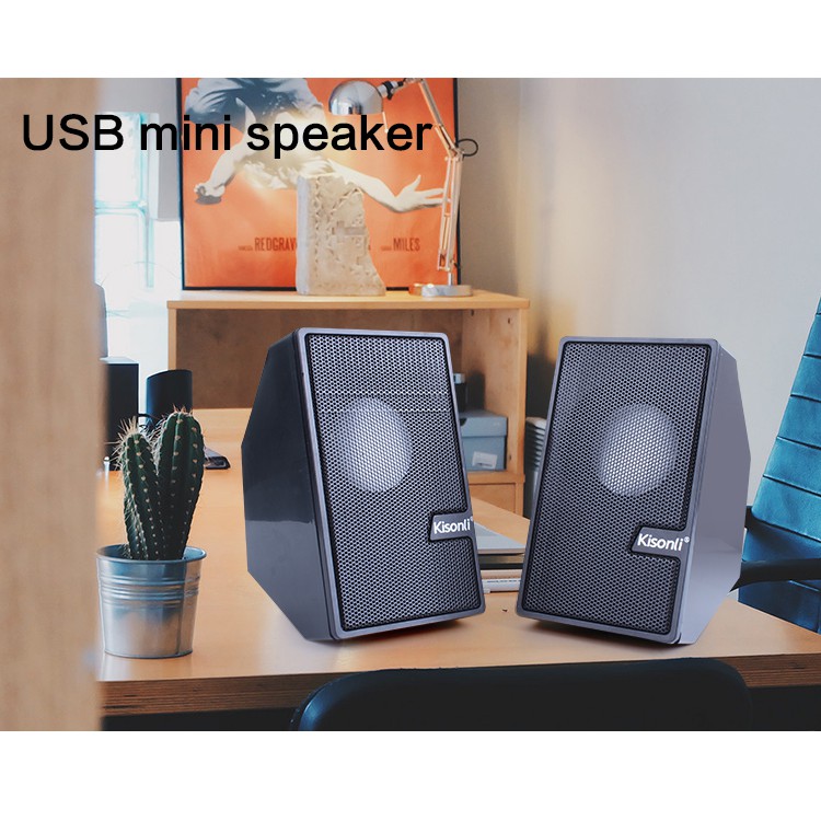 Speaker Gaming Kisonli Komputer / Laptop S-555 Bass Speaker