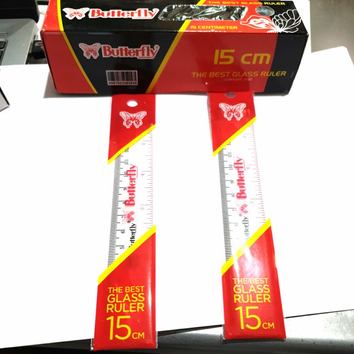 

Bagus Penggaris Butterfly 15 Cm Terbatas