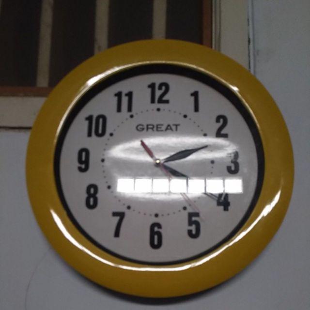Jam Dinding Great 898 / 999 Detak Diameter 30 Cm Best Seller