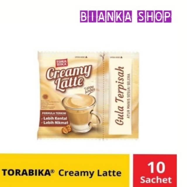 

Kopi torabika creamy late