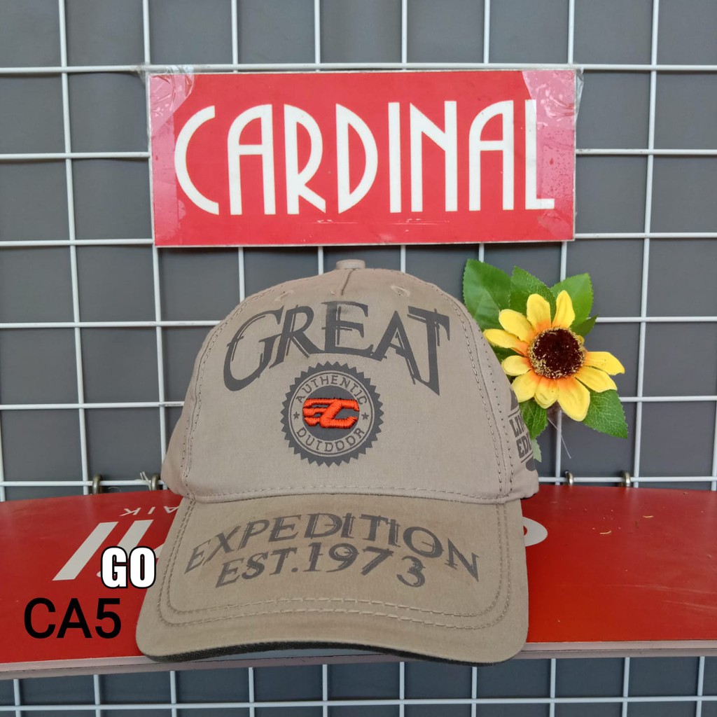 gof CA CARDINAL TOPI CASUAL 100% Original Topi Cardinal Terbaru Super Keren