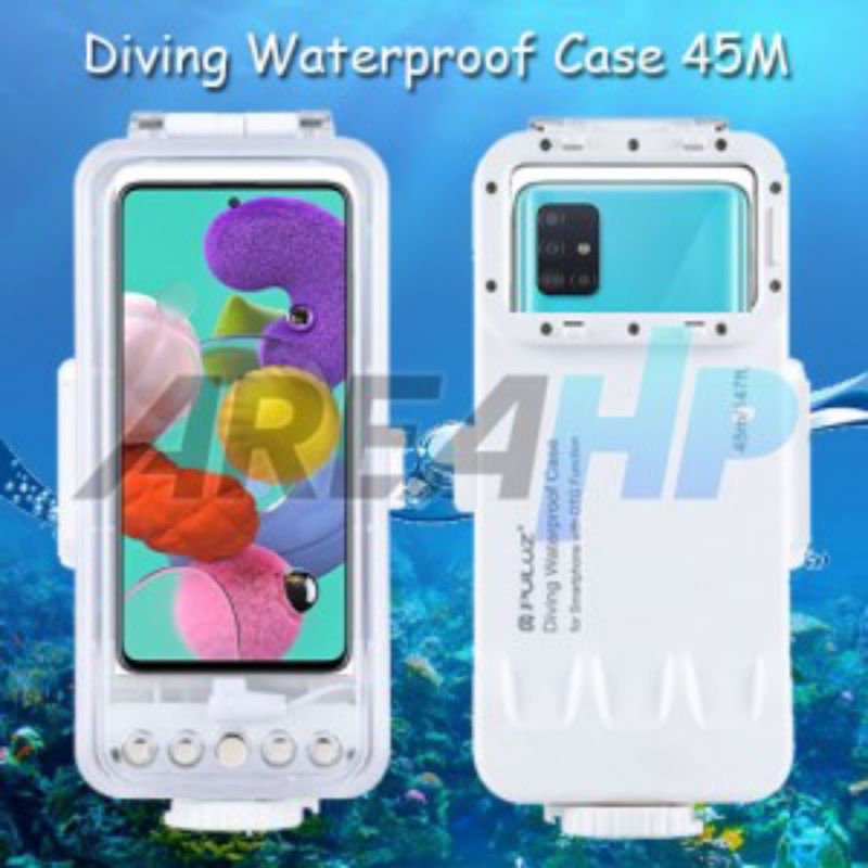 Puluz Diving Waterproof Case Casing Cover 45M Samsung A31,A41,A51