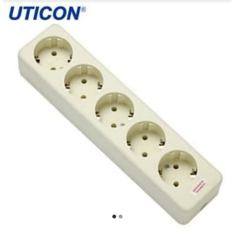 stop kontak uticon 5 lubang