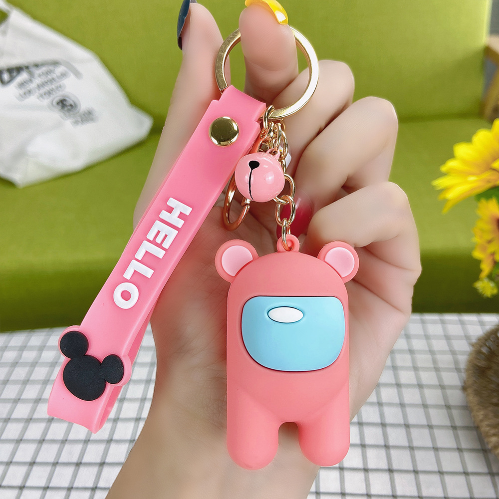 Hot Ready Stock  Student Girl INS Popular Fashion Keychain Pendant