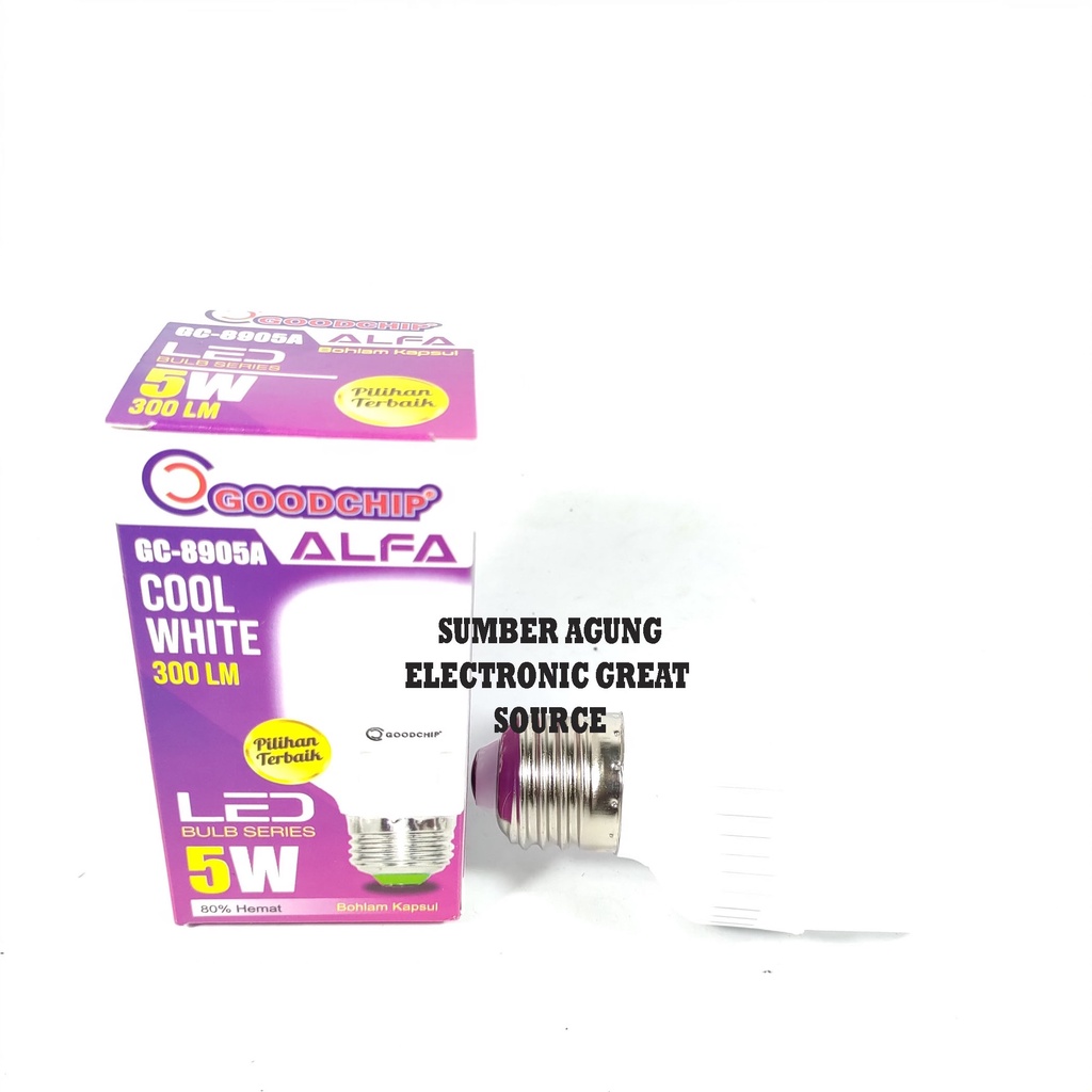 Goodchip GC8905A Lampu LED Tabung Bulb 300LM Murah Terang Indoor Outdoor