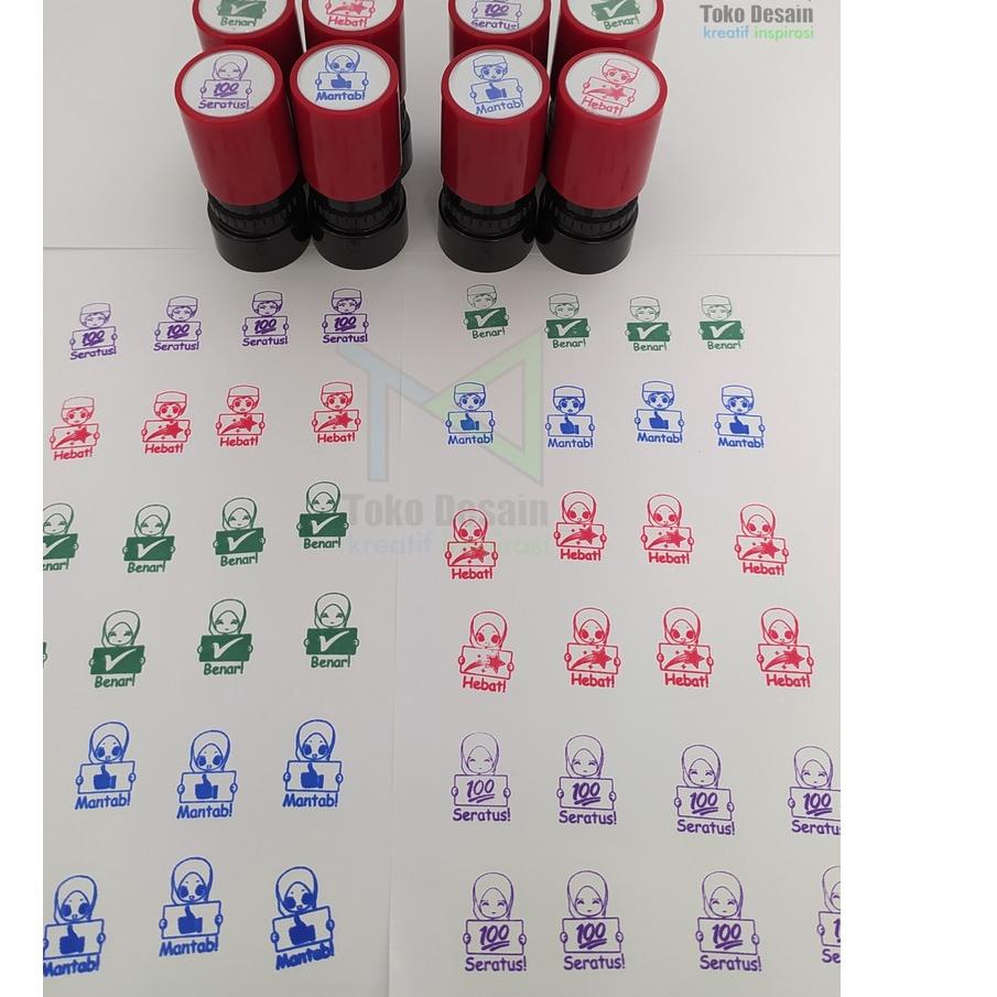 

に (COD) Stempel Bintang, Nilai Anak, Reward, Stempel TK & PAUD ⇁