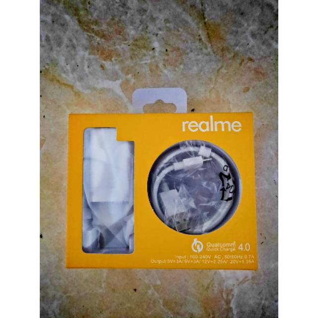 TRAVEL CHARGER REALME QUALCOM QUICK CHARGER 4.0 ORIGINAL