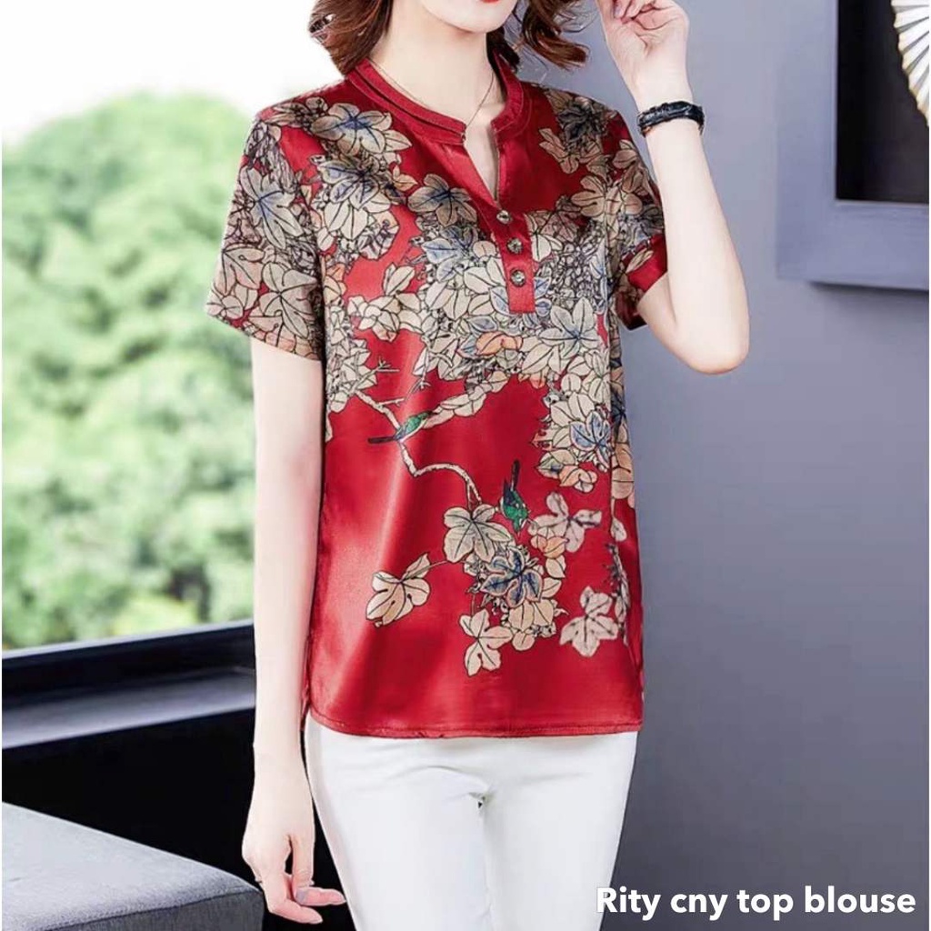 Rity cny top blouse - Thejanclothes