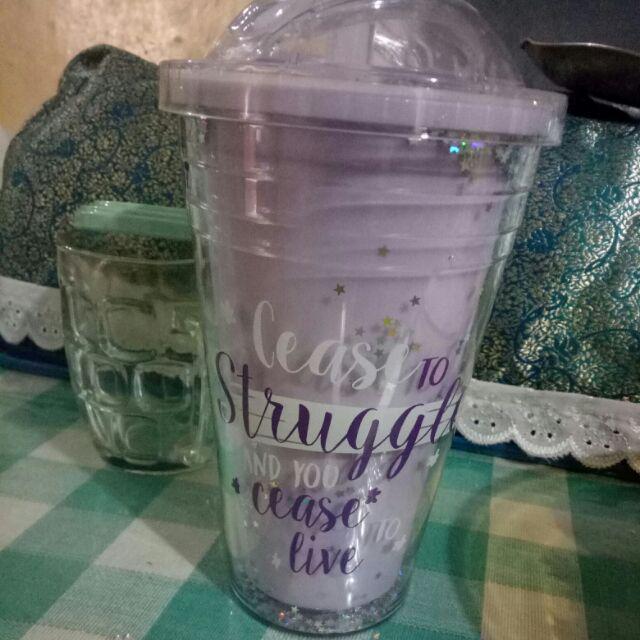 Tumbler Sedotan , Gelas Minum Sedotan ! Flamingo, Tumbler Sedotan Stainless Steel, Tumblr With Straw